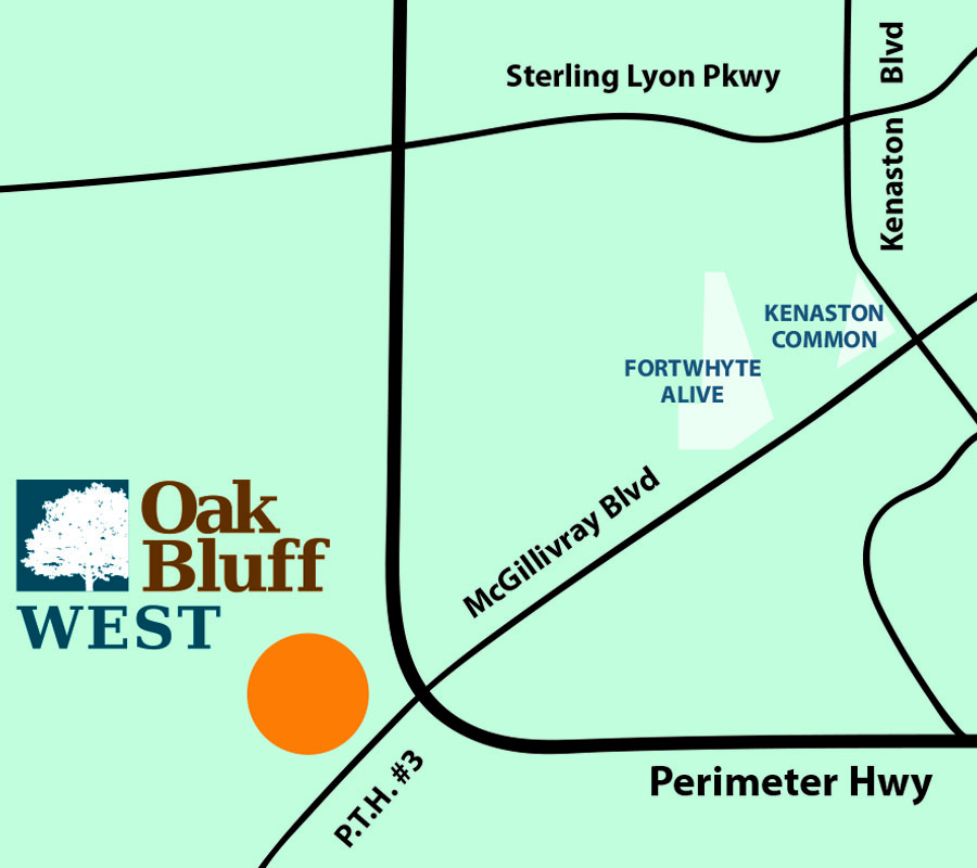 Oak Bluff West Show Homes & Hours